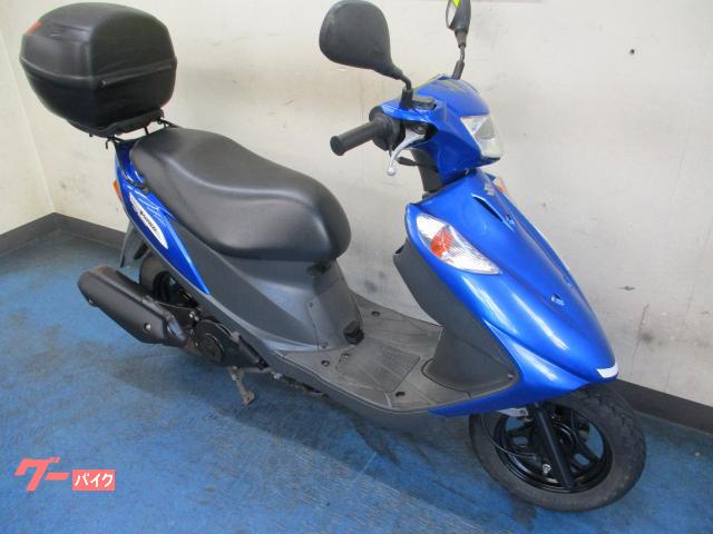 ★支払総額8.0万円★走行テスト済み！全国配送可能！ スズキ アドレスV125G CF4EA リアボックス付き！シートヒーター！グリップヒーター！Gタイプ！カスタムにも！ スズキ アドレスV125G CF4EA型 グリップヒーター リア