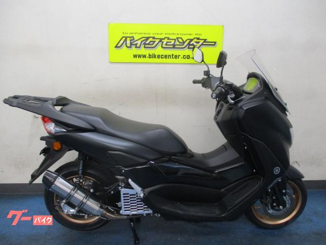 NMAX155 SG66J型 ABS カスタムマフラー カスタムラジェーターカバー グリップヒーター リアキャリア
