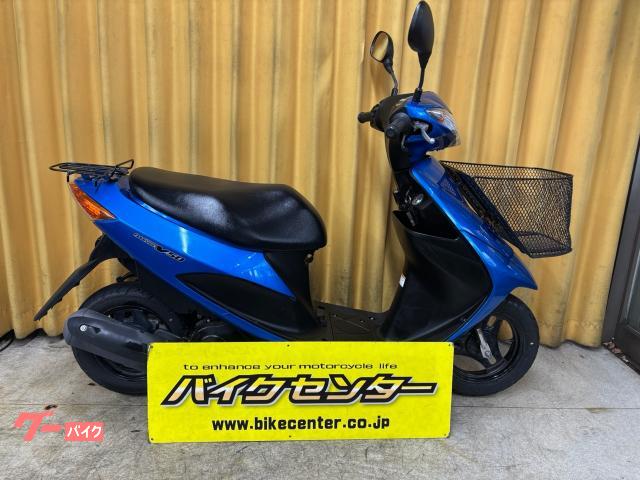 アドレスＶ５０　ＣＡ４ＢＡ　２０１９年モデル　トリトンブルーメタリック　トランクスペース　インジェクション　セル付き　キック付き