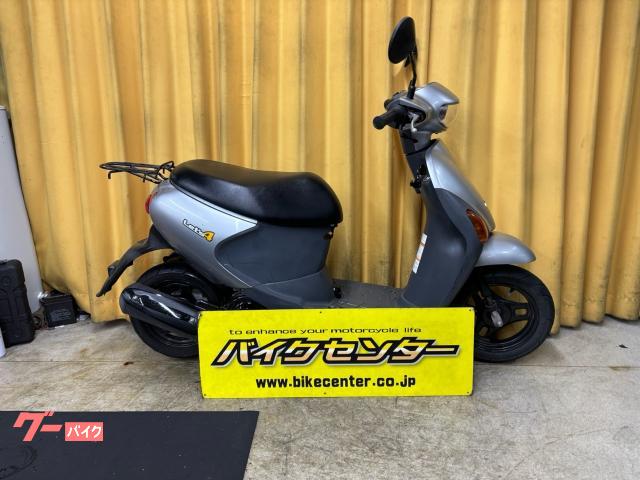 レッツ４　ＣＡ４５Ａ　２０１２年モデル　ミスティックシルバーメタリック　インジェクション　セル付き　キック付き　トランクスペース
