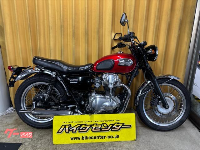 Ｗ４００　ＥＪ４００Ａ　２００６年モデル　キャンディファイアレッド　キャブ車　ＥＴＣ　ＵＳＢ電源　ＤｒｅａｍＪａｐａｎサイドバック