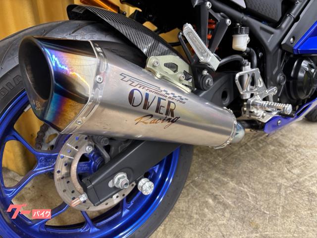 【エキパイのみ】YZF R25 OVERRACINGフルエキ OVER Racing フルエキマフラー R25 YAMAHA YZF R25 OVERRACING