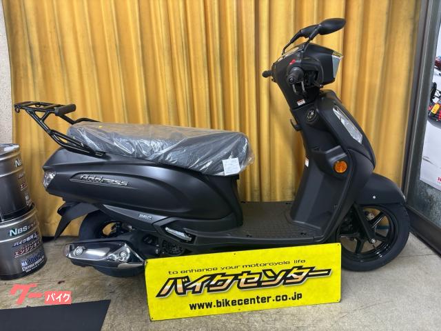 アドレス１２５　ＥＮ１１Ｊ　２０２６年モデル　マットブラックメタリックＮｏ２　ＵＳＢ　大型リアキャリア　キック　メーカー保証２年