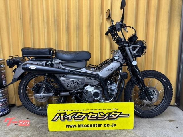 ＣＴ１２５ハンターカブ　ＤＩＡＢＯＬＵＳマフラー＆ダイヤモンドパターンシート　ロボハン　ＳＰ武川フォグ＆リアサス　カスタム多数