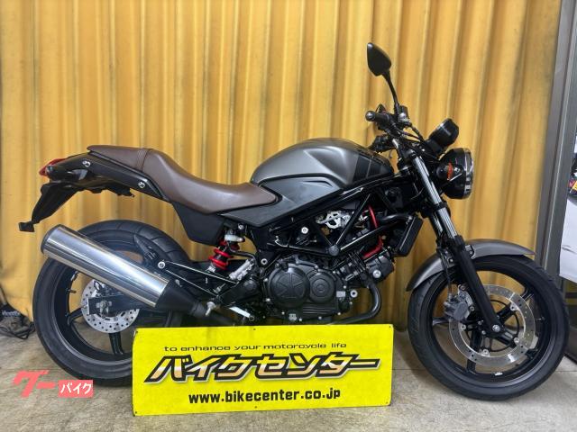 ＶＴＲ２５０　ＳＥ　最終型　マットビュレットシルバー　ＵＳＢ　ハンドルブレース　ブラックフレーム＆ホイール　ブラウンシート