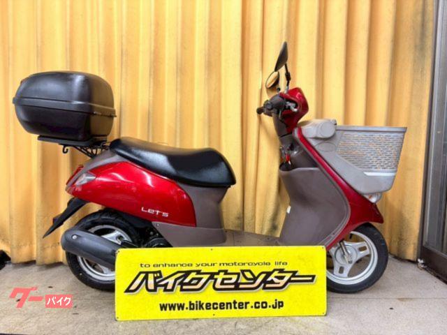 レッツバスケット　ＣＡ４ＡＡ　２０１５年モデル　キャンディーダーリングレッド　インジェクション　セル付き　キック付き　リアキャリア