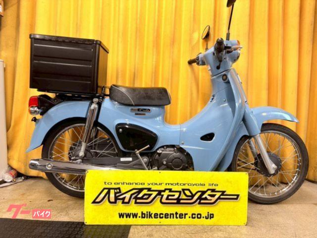 スーパーカブ５０ストリート　ＡＡ０９　２０１９年モデル　ボニーブルー　スペシャルキー　モノグラムシート　リアボックス　セル付き