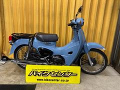 ホンダ　スーパーカブ１１０　Ｓｔｒｅｅｔ　ＪＡ４４　２０１９年モデル　ボニーブルー　モノグラムツートンシート　クロームメッキメーターリング
