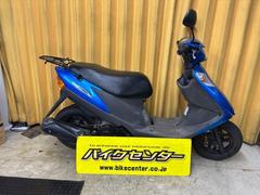 スズキ　アドレスＶ１２５Ｇ　ＣＦ４６Ａ　２００６年モデル　Ｋ６　キャンディナポレオンブルー　純正盗難防止アラーム　セル付き　キック付き