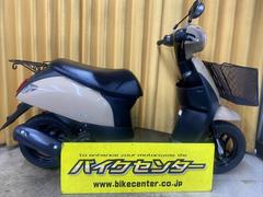 スズキ　レッツ　ＣＡ４ＡＡ　２０１５年モデル　サンディベージュ　インジェクション　トランクスペース　セル付き　キック付き　リアキャリア