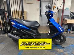 スズキ　アドレスＶ１２５Ｓ　最終型　ＣＦ４ＭＡ　２０１３年　キャンディカプリブルー　インジェクション　セル＆キック付き　盗難アラーム