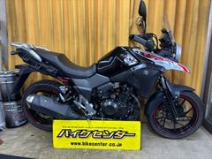 スズキ　Ｖ−ストローム２５０　ＡＢＳ　２０２１年モデル　パールネブラーブラック／ハイテックシルバーメタリック　ＥＴＣ　スライダー