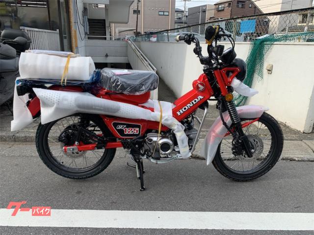 ＣＴ１２５ハンターカブ　２０２３モデル黒キャリア