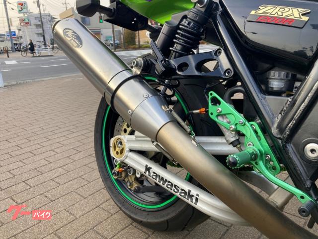 カワサキ ZRX1200R 2001年式 フェンダー ノジママフラー
