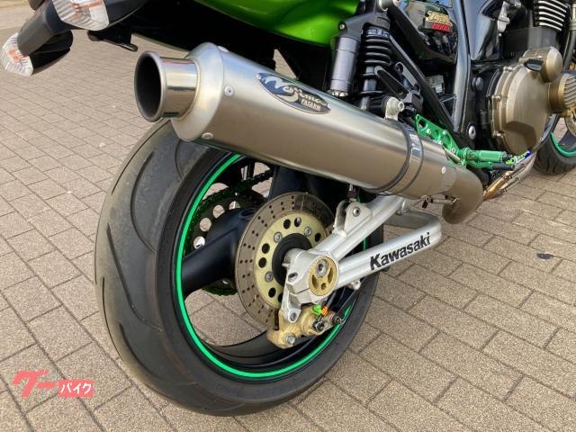 カワサキ ZRX1200R 2001年式 フェンダー ノジママフラー
