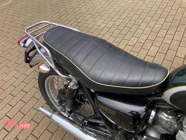 W650にカワサキ純正のリアキャリアを装着 | にえガレのブログ