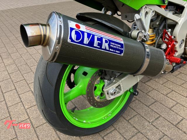 カワサキ Ninja ZX－9R 逆車 1999年式 OVERマフラー