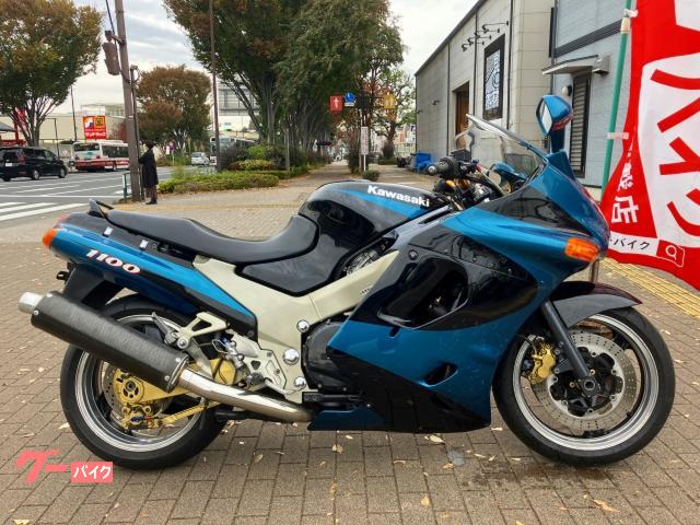 ＺＺ−Ｒ１１００　ＺＸＴ１０Ｄ　１９９３年式　社外マフラー　アップハンドル