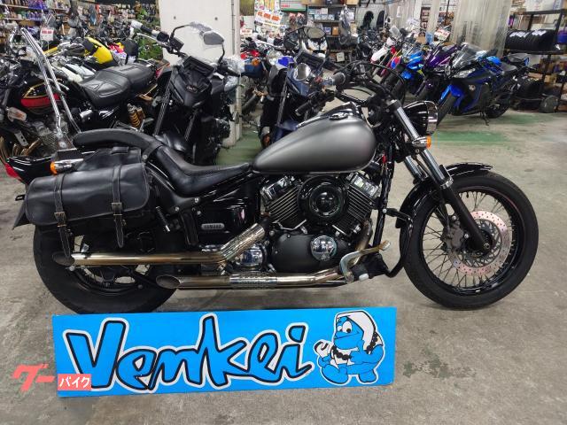 ドラッグスター４００　ＦＩモデル　ＶＨ０２Ｊ　２０１３年式　ＥＴＣ２．０付／ドラッグパイプマフラー（車検対応）