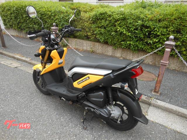 ホンダ ズーマーX モリワキ製マフラー装備車両 ナックルガード装備