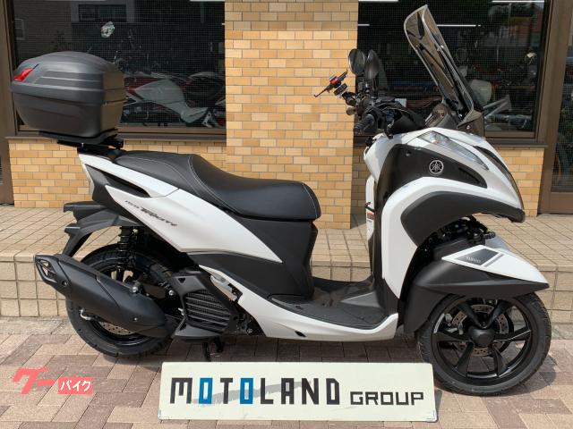トリシティ１５５　ＥＴＣ　グリップヒーター　登録済み未使用車　６９９９９
