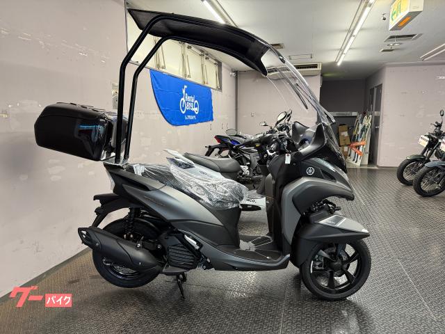 トリシティ125 ZOROルーフ・横置きリアボックス