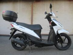 スズキ　アドレス１１０　ＣＥ４７Ａ型　Ｌ５モデル　２７リットルＧＩＶＩ製リヤボックス装備　自賠責保険付き