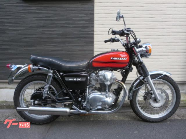 Ｗ６５０　アップハンドル仕様　ＵＳＢ電源　ＥＴＣ　アールズギア製フルエキゾーストマフラー　車検２年付