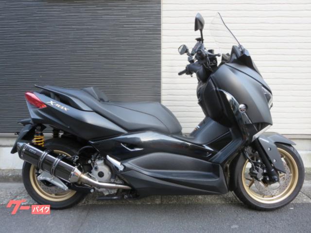 Ｘ−ＭＡＸ２５０　ＥＴＣ　ビームス製マフラー　ＲＰＭ製リアサス　ワイズギア製コンフォートシート　ワイズギア製グリップヒーター