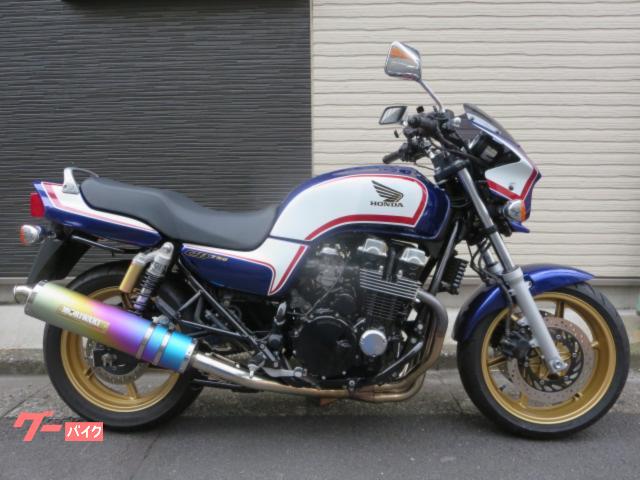 ＣＢ７５０　ＵＳＢ電源　ＥＴＣ　グリップヒーター　モリワキ製フルエキマフラー　キャブオーバーホール済　エンジンガード