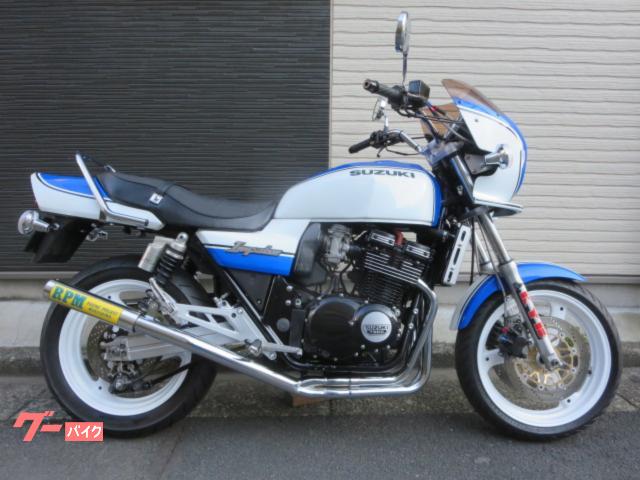 ＧＳＸ４００インパルス　Ｓ　アップハン仕様　ＲＰＭ製フルエキゾーストマフラー　ＹＳＳ製リアサス