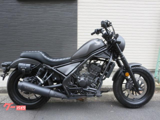 レブル２５０　Ｓエディション　ＵＳＢ電源　ＥＴＣ２．０　モリワキ製マフラー　ドープ製フォワードコントロール　ドープ製ロボハン