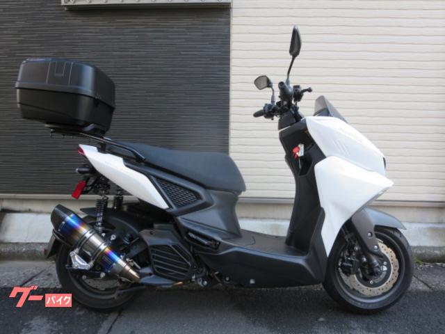 Ｘフォース　ビームス製フルエキゾーストマフラー　ＧＩＶＩ製リアボックス