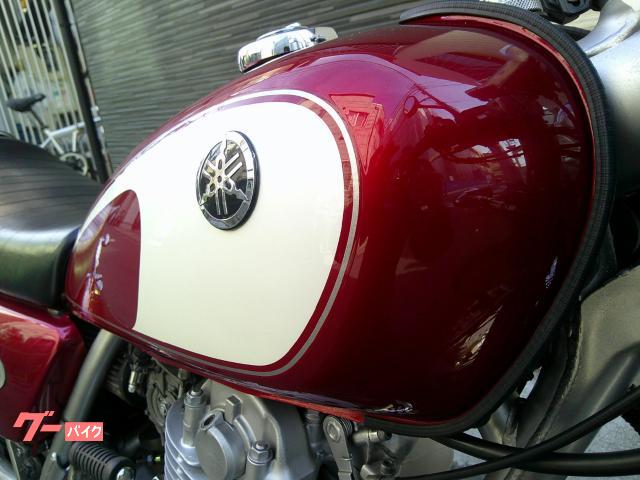 ヤマハ SR400 カフェスタイル USB電源 純正バックステップ