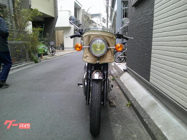 カワサキ W650 アップハンドル仕様 旭風防製スクリーン 車検2年付