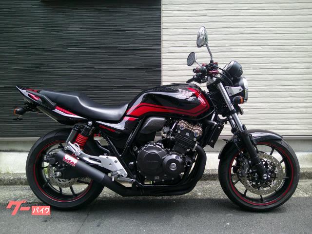 ＣＢ４００Ｓｕｐｅｒ　Ｆｏｕｒ　ＶＴＥＣ　Ｒｅｖｏ　モリワキ製ブラック集合管　純正グリップヒーター　アクティブ製フェンダーレス