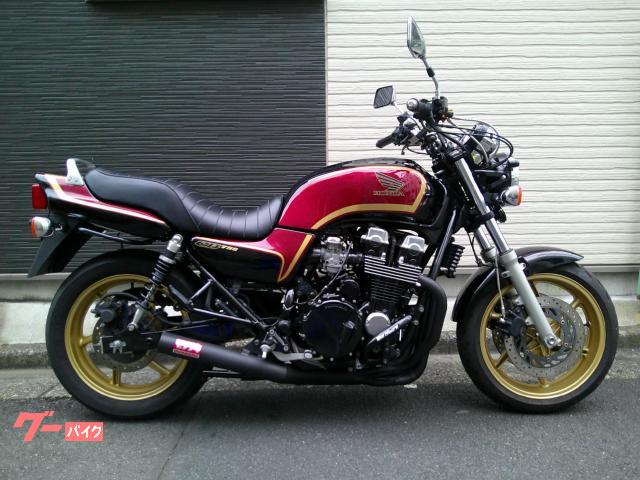 ＣＢ７５０　アップハンドル仕様　モリワキ製ブラック集合管　ＹＳＳ製リアサス　ＥＴＣ　ＵＳＢ電源　前後タイヤ新品　車検２年付