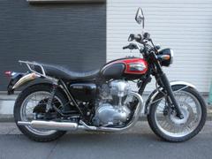 カワサキ　Ｗ４００　最終型　ＵＳＢ電源　ミツバサンコーワ製ＥＴＣ　純正リアキャリア　車検２年付