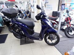ホンダ　Ｄｉｏ１１０・ベーシック　ワンキーリヤボックス・グリップヒーター・スクリーン付き