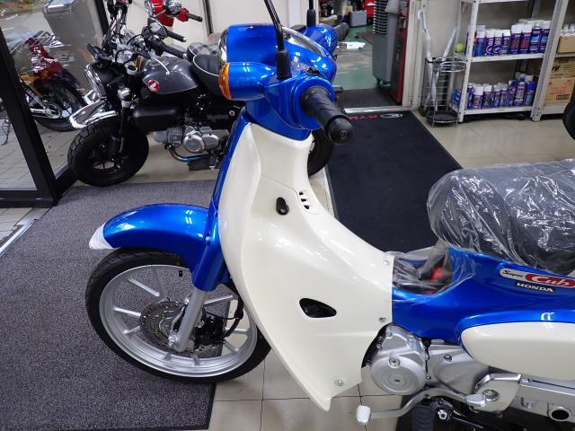 ホンダ スーパーカブ110 2026年モデル ブルーメタリック