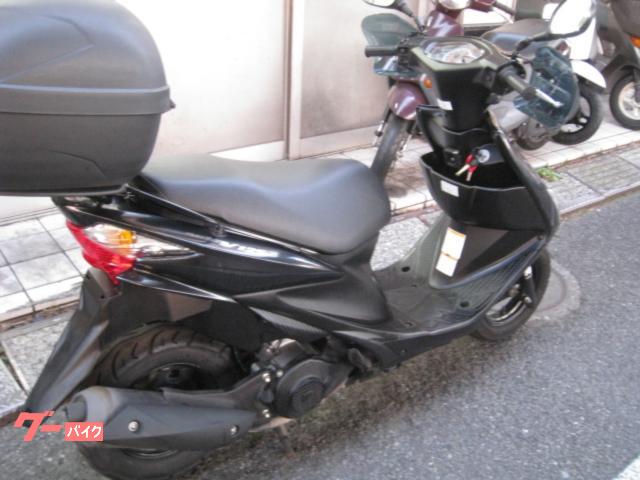 スズキ アドレスV125S CF4MA ブラック ノーマル キー2本