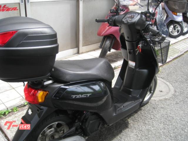 奈良市発 10800km　AF79 タクト 原付バイク 風防 グリップヒーター リアボックス スクーター 奈良市発 10800kmAF79 タクト 原付バイク 風防 グリップヒーター リア