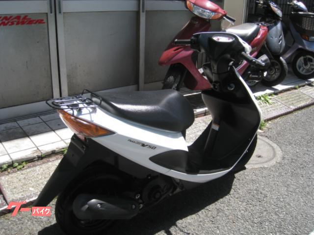 スズキ アドレスV50 CA4BA ホワイト ノーマル｜（株
