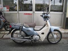 ホンダ　スーパーカブ１１０　ＪＡ１０　ブルー　グリップヒーター　イモビ　スクリーン