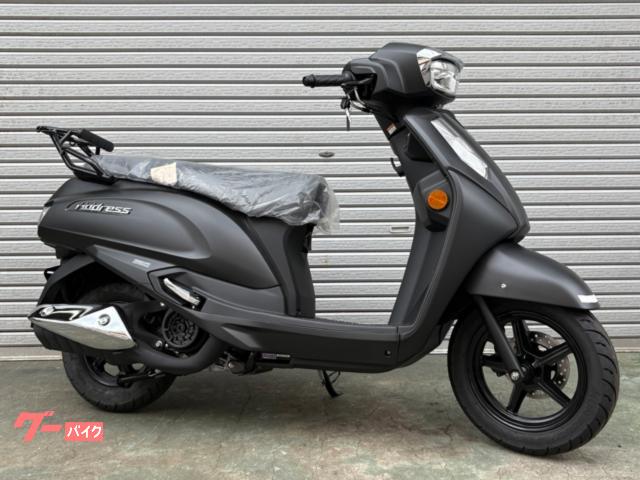 スズキ アドレス125 EN11J 2026年モデル マットブラック