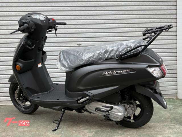 スズキ アドレス125 EN11J 2026年モデル マットブラック