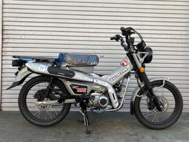 ホンダ CT125ハンターカブ JA65 パールスモーキーグレー