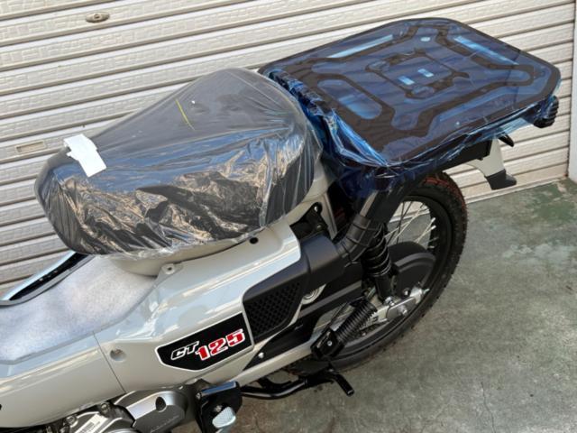 CT125ハンターカブ！JA65！パールスモーキーグレー！低走行440ｋｍ　⭐︎値下げしました⭐︎ 注文販売！！【新車】ホンダ ハンターカブ125 パールスモーキーグレー
