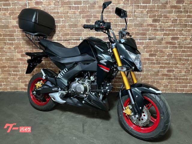 Ｚ１２５ＰＲＯ　リアキャリア　リアボックス　社外レバー