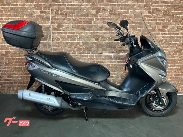 売れました　バーグマン200 SUZUKI リアキャリア スズキ バーグマン200 ETC リアキャリア＆GIVIリアボックス